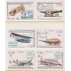 CUBA 1977 SERIE COMPLETA DE ESTAMPILLAS NUEVAS MINT AVIONES